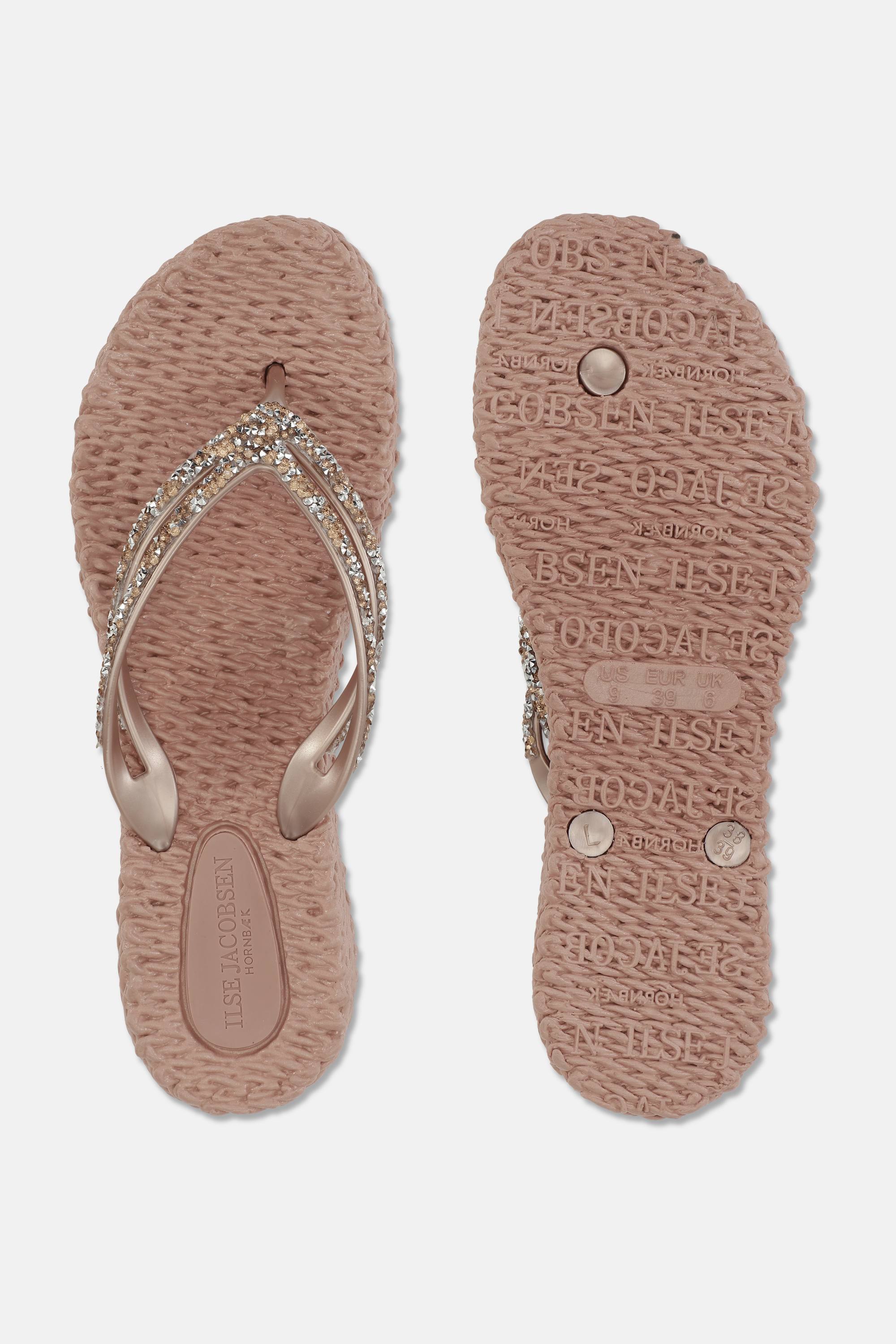 Platform Klipklapper Glimmersten - Misty Rose